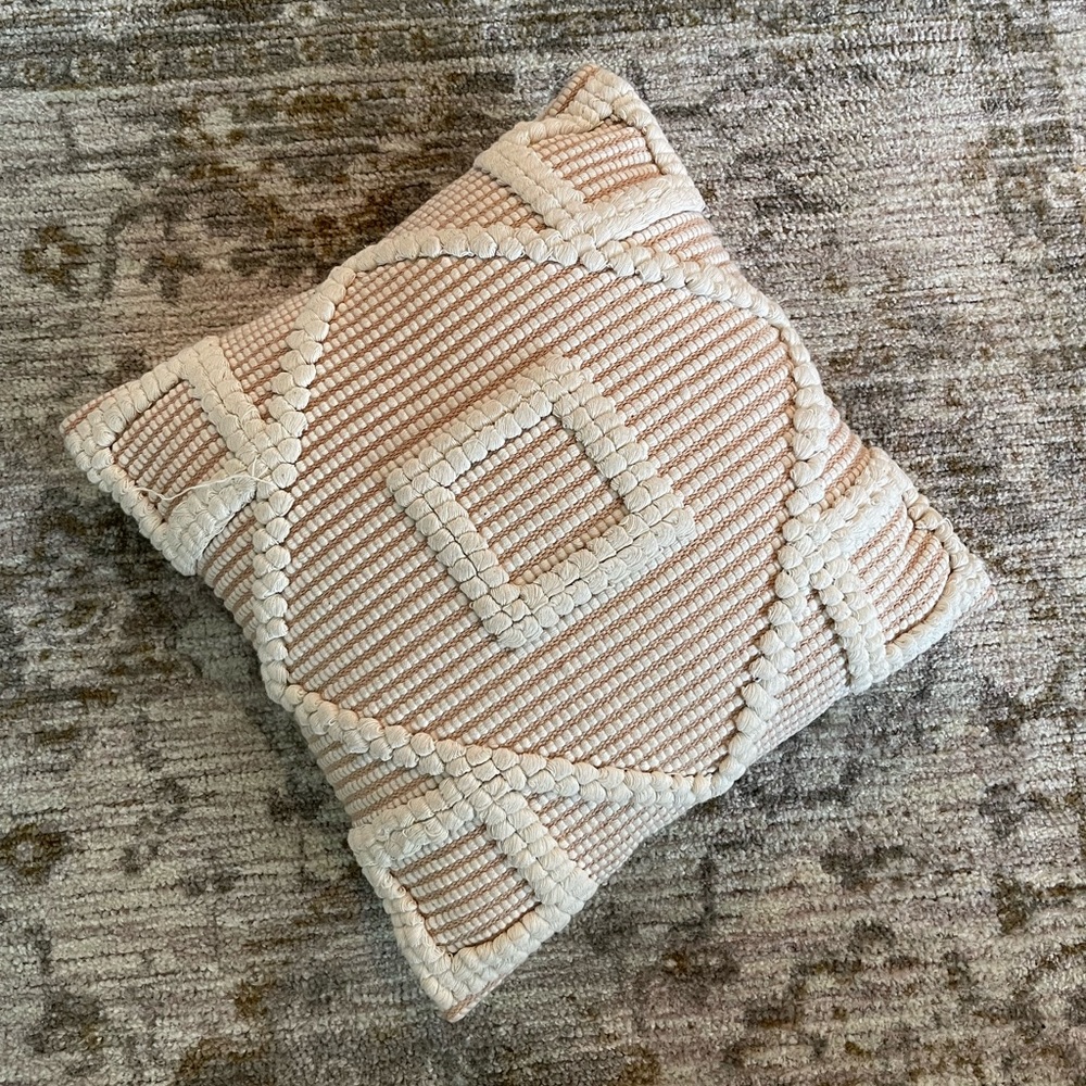 Decorative Pillow, 18” X 18”